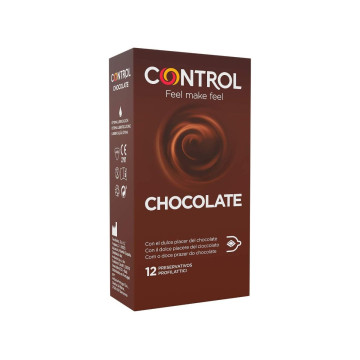 CONTROL - ADAPTA CHOCOLATE CONDOMS 12 UNITS - CONTROL CONDOMS - Profu…