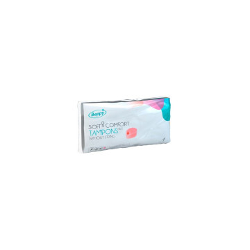 BEPPY - TAMPONS SOFT CONFORT HUMIDE 4 UNITÉS - Tampon hygiénique
