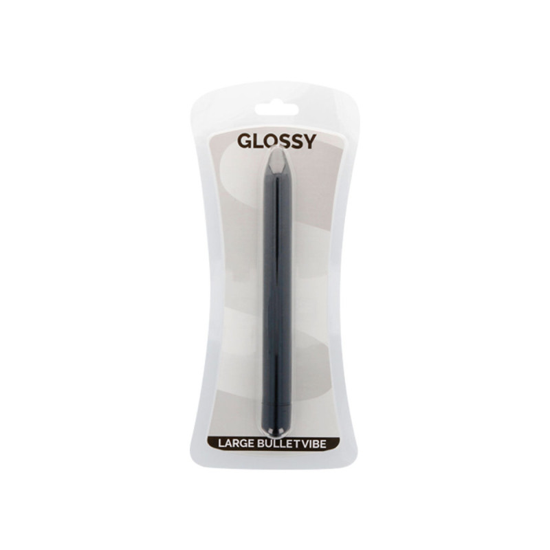 Glossy - Slim Vibrador Negro | Vybes.it