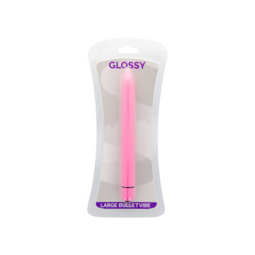 Glossy - Slim Vibrador Rosa Intenso | Vybes.it