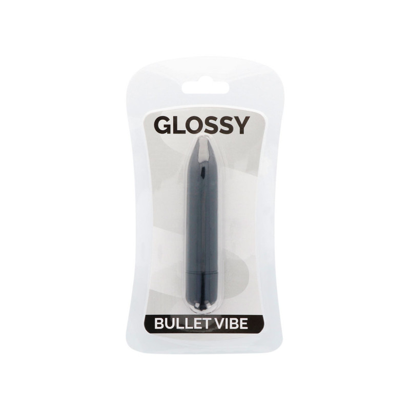 GLOSSY - THIN VIBE NOIR - Mini-vibrateurs | Vybes.it