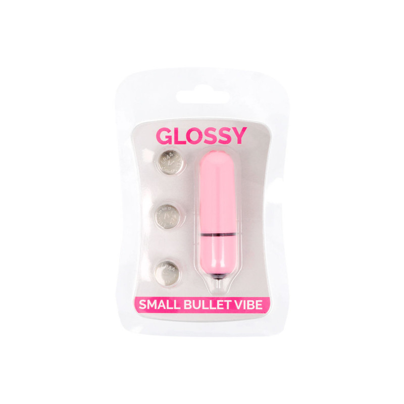 GLOSSY - SMALL BULLET VIBE PINK - Mini vibrators | Vybes.it