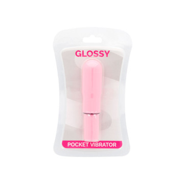 GLOSSY - VIBRATORE TASCABILE ROSA - Mini vibratori | Vybes.it