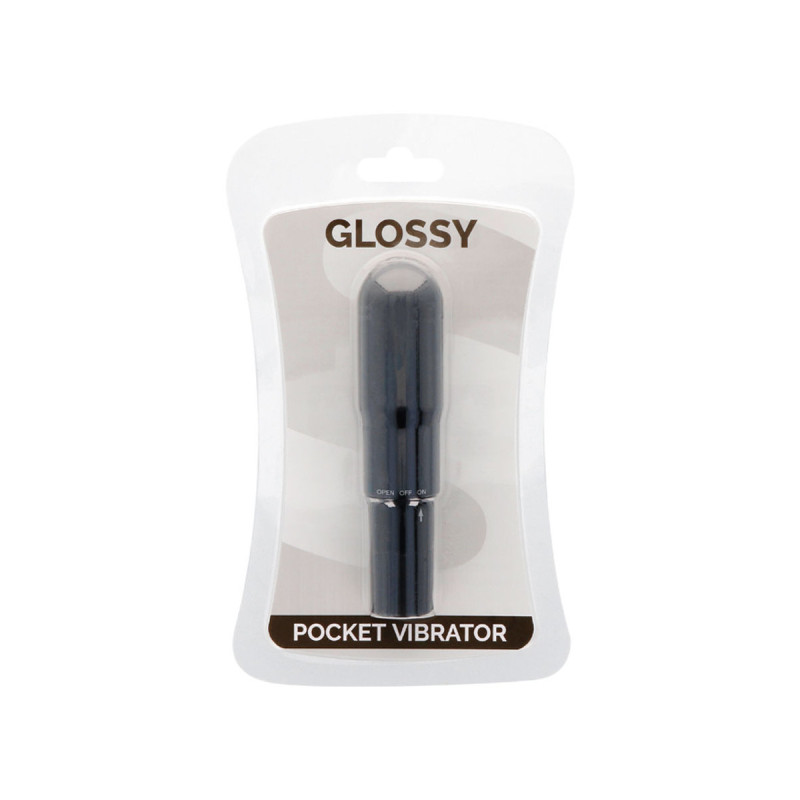 GLOSSY - TASCHENVIBRATOR SCHWARZ - Mini-Vibratoren | Vybes.it