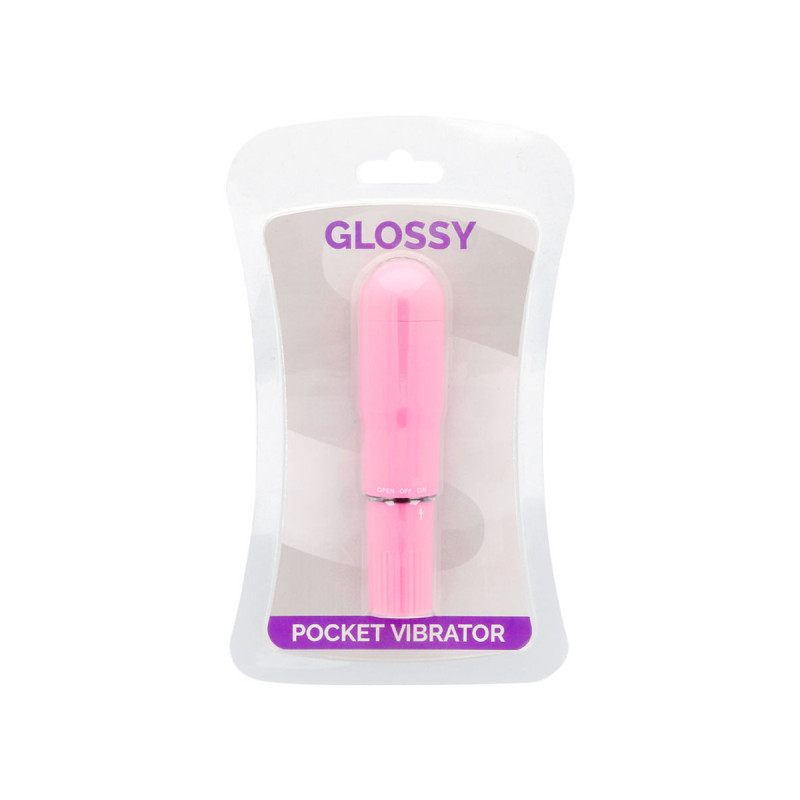 GLOSSY - VIBRATEUR DE POCHE DEEP ROSE - Mini-vibrateurs
