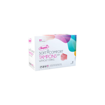 BEPPY - SOFT-COMFORT TAMPONS DRY 8 UNITS - Hygienic tampon