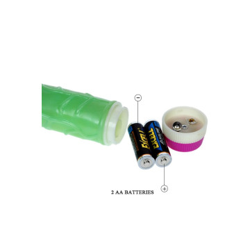 Baile - Wellen Des Vergnügens Vibrator 23 Cm Grün | Vybes.it
