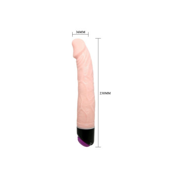 Baile - Adourclub Vibrateur Réaliste 23 Cm Naturel | Vybes.it