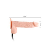 Baile - Inflatable Dildo Hinchable Realístico Con Ventosa 15 Cm |