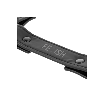 FETISH SUBMISSIVE - HANDSCHELLENVERBINDUNG AUS VEGANEM LEDER - FETISH…