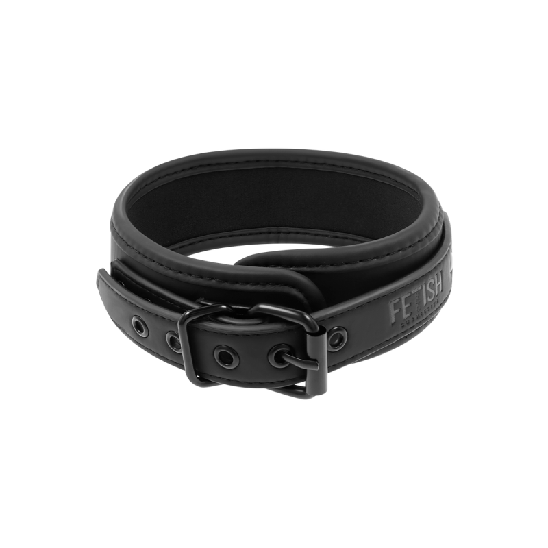Fetish Submissive - Collar Con Cadena Con Forro De Neopreno |