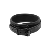 Fetish Submissive - Collier Chaîne Doublure En Noprène | Vybes.it