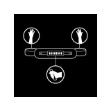 Fetish Submissive - Esposas Con Tirador Con Forro De Neopreno |
