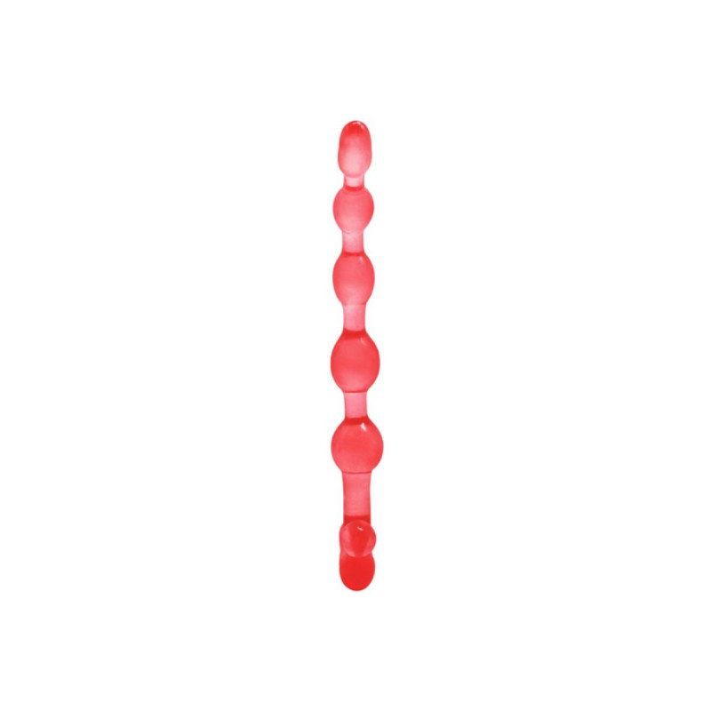 BAILE - SFERE ANAL ROSSE FLESSIBILI TWIST - BAILE ANAL - Dildo anali