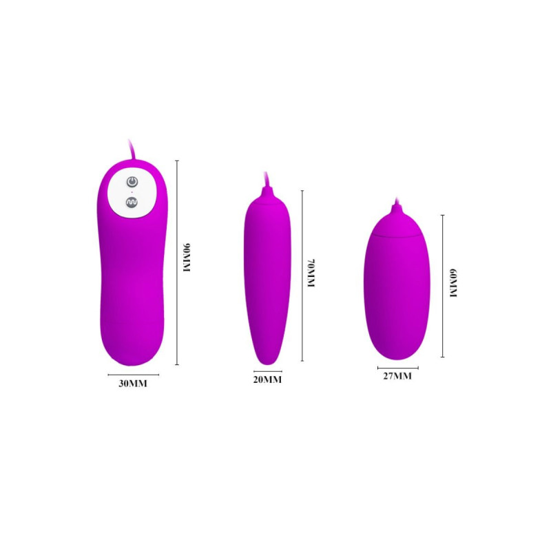 Pretty Love - Irma Huevo Vibrador Doble | Vybes.it