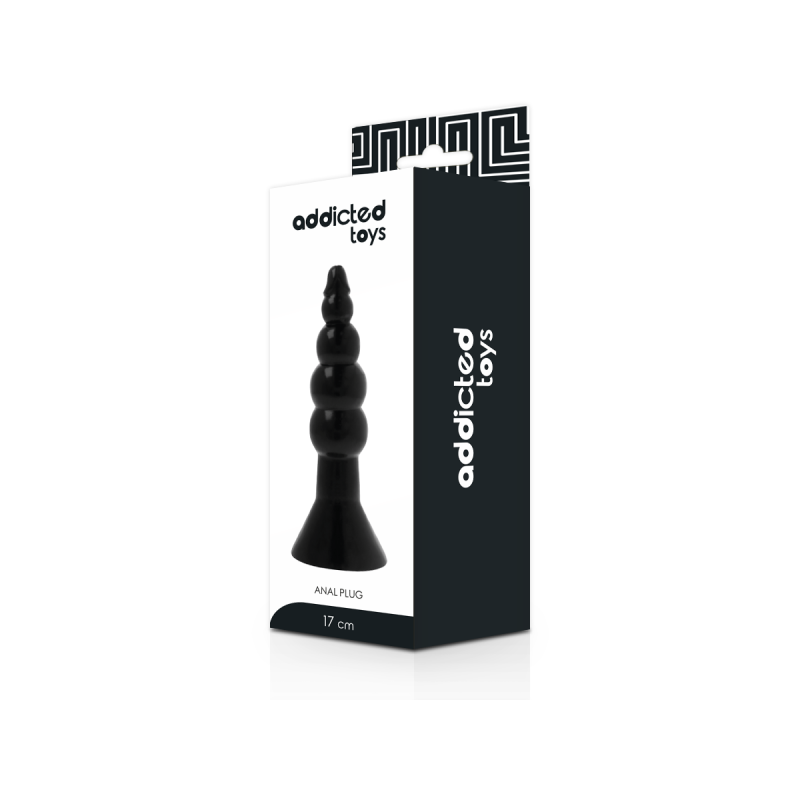 ADDICTED TOYS - ANALPLUG 17 CM SCHWARZ - Analplugs | Vybes.it