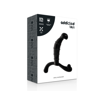 ADDICTED TOYS Piacere Anale Della Prostata Noir : masseur prostatique | Vybes.it