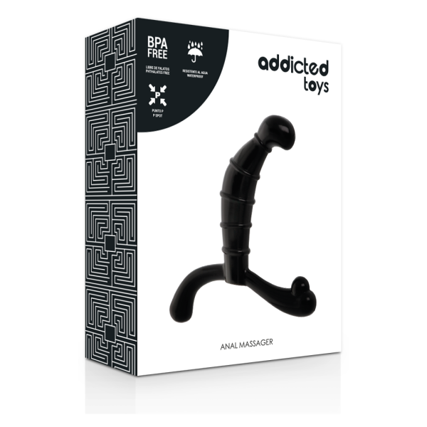ADDICTED TOYS - PROSTATE ANAL PLEASURE BLACK