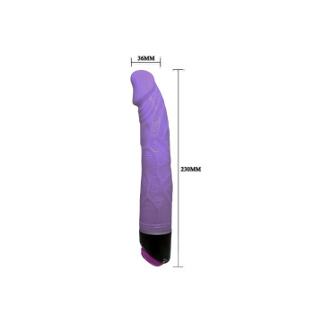 Baile - Adour Club Vibrateur Réaliste 23 Cm Lilas | Vybes.it