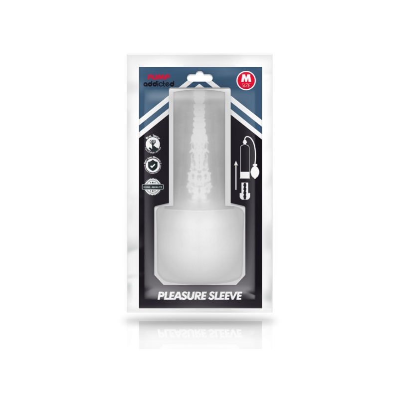 Pump Addicted - Pleasure Sleeve Mastabador Grösse M | Vybes.it
