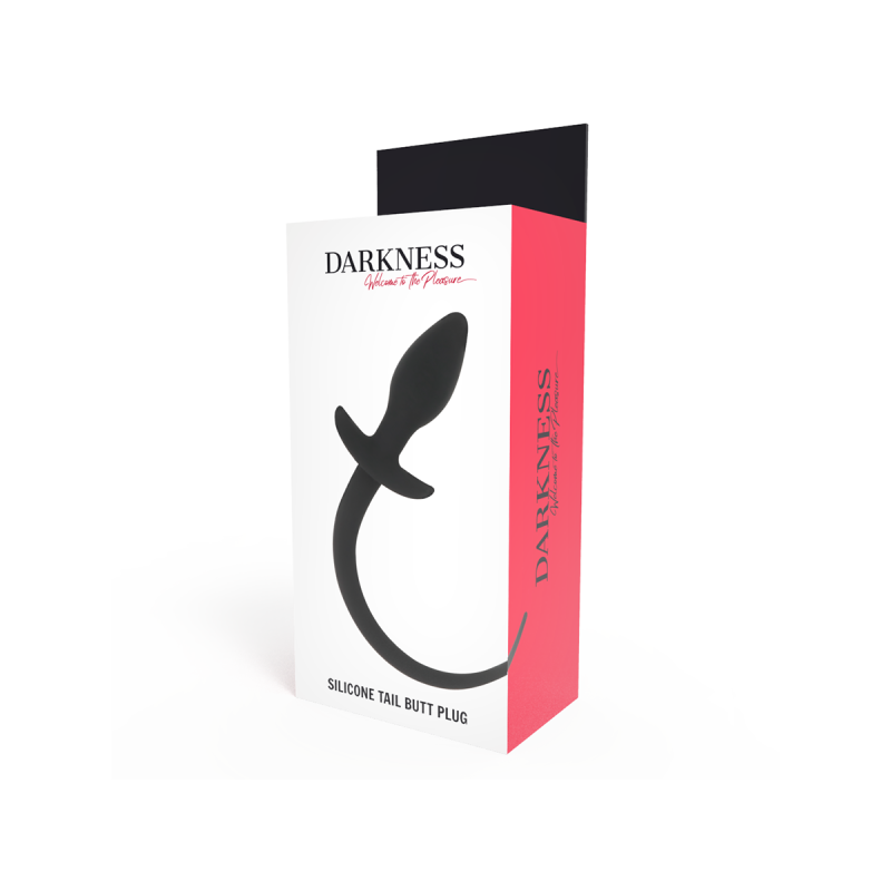 Darkness - Plug Anal 28 Cm Silicona Negro | Vybes.it