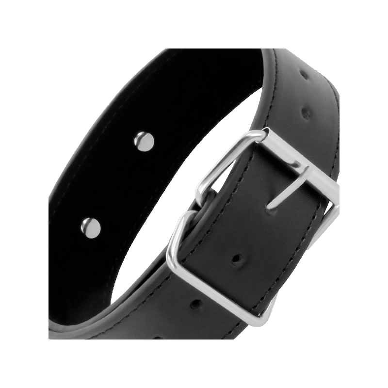 Darkness - Collier De Posture Avec Chaîne En Cuir | Vybes.it