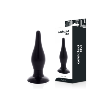 ADDICTED TOYS - ANAL PLUG 14.5 CM BLACK - Plugs | Vybes.it
