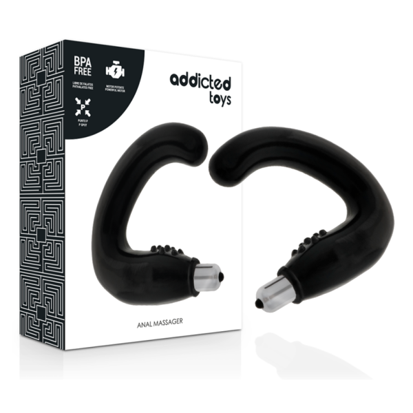 ADDICTED TOYS - MASSAGGIATORE ANALE NERO