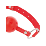 DARKNESS - RED BREATHABLE GAG - DARKNESS BONDAGE - Gags