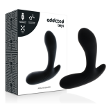 ADDICTED TOYS - MASSAGGIATORE ANALE VIBRAZIONE NERA