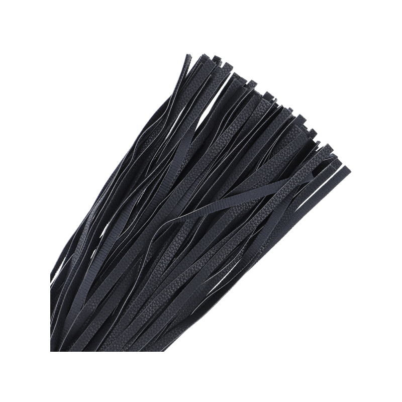 Darkness - Látigo Bondage Negro 42Cm Leather | Vybes.it