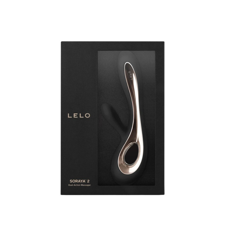 Lelo - Soraya 2 Negro Vibrador Rabbit | Vybes.it
