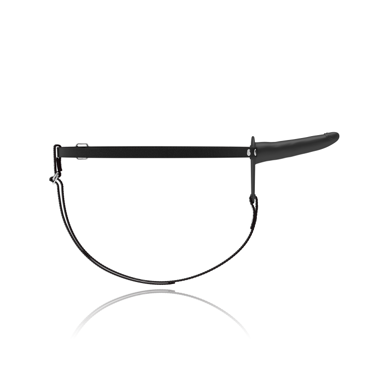 Fetish Submissive Harness - Vibrador Silicona Negro 15 Cm | Vybes.it