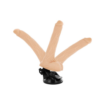 Basecock - Artikulierbarer Vibrator Natürlich Fernbedienung 18.5 Cm