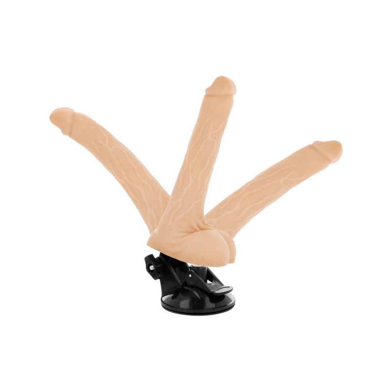 Basecock - Realistic Articulable Remote Control Flesh 18.5 Cm - O