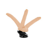 Basecock - Vibratore Articolabile Telecomando Naturale 18.5 Cm - O