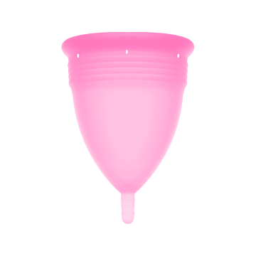 STERCUP - FDA SILIKON-MENSTRUALCUP ROSA - GRÖSSE S - Vaginalbecher