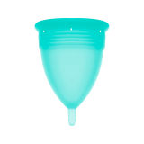 STERCUP - FDA SILICONE MENSTRUAL CUP AQUAMARINE - SIZE S