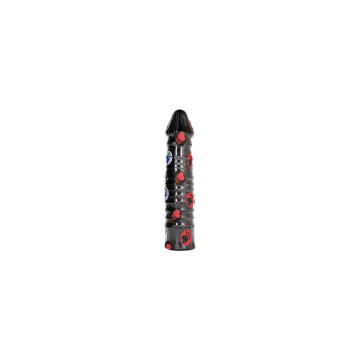 ALL BLACK - GODE 26 CM - Bouchons anaux | Vybes.it