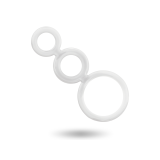 ADDICTED TOYS - ENSEMBLE DANNEAU POUR PÉNIS TRANSPARENT - Cockrings s…