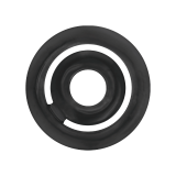ADDICTED TOYS - POTENZ- C-RING PENE NERO - Cockring senza vibrazione