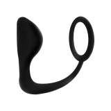 Addicted Toys - Plug Anal Con Anillo Pene Negro | Vybes.it