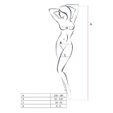 PASSION - WOMAN BS054 BODYSTOCKING NEGRO TALLA ÚNICA