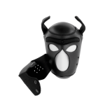 Darkness - Masque Pour Chien En Néoprène Avec Museau Amovible L |