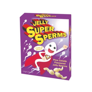 SPENCER & FLEETWOOD - JELLY SUPER SPERM GUMMI FORM SPERM 120 GR - SPE…