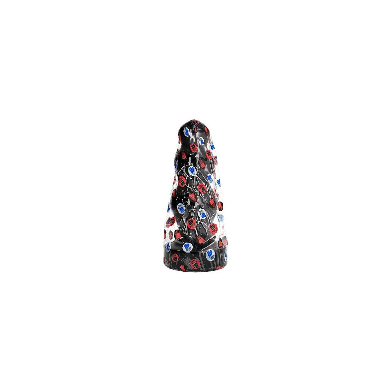 ALL BLACK - SPINA GRANDE 38 CM - Tappi anali | Vybes.it