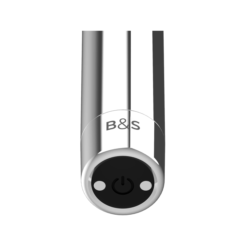 Black&Silver - Kailan 2 Proiettile Magnetico Vibrante Argento |