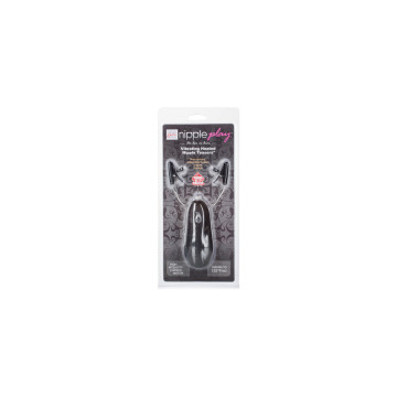 Calexotics - Vibr Beheizte Nippel - Teaser Schwarz | Vybes.it