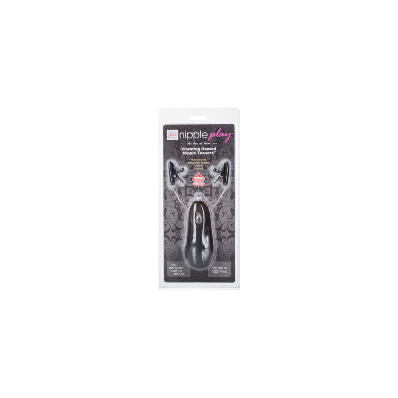 Calexotics - Vibr Teasers Chauffant Nipple Noir | Vybes.it
