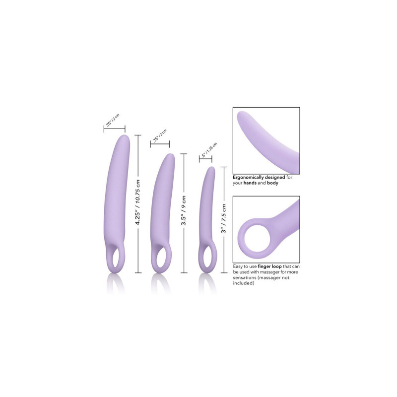 Calexotics - Dr Laura Berman Alena Set De 3 Dilatador Vaginal